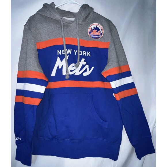 New York Mets Mitchell & Ness Pullover Hoodie Men’s Size Medium